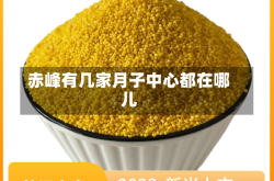 赤峰有几家月子中心都在哪儿