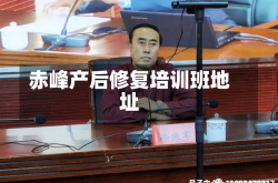 赤峰产后修复培训班地址