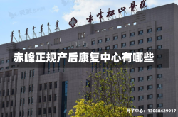 赤峰正规产后康复中心有哪些