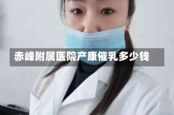 赤峰附属医院产康催乳多少钱