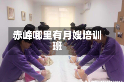 赤峰哪里有月嫂培训班