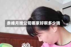 赤峰月嫂公司哪家好啊多少钱