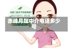 赤峰月嫂中介电话多少号