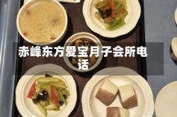 赤峰东方爱宝月子会所电话
