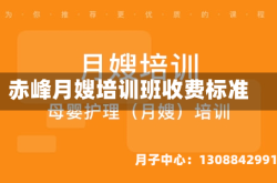 赤峰月嫂培训班收费标准