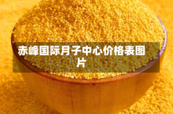 赤峰国际月子中心价格表图片