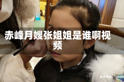 赤峰月嫂张姐姐是谁啊视频