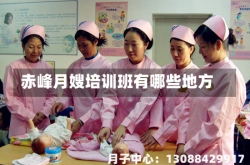 赤峰月嫂培训班有哪些地方