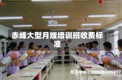 赤峰大型月嫂培训班收费标准