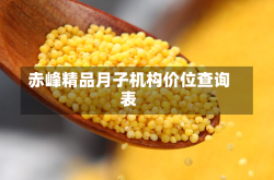 赤峰精品月子机构价位查询表