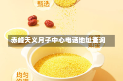 赤峰天义月子中心电话地址查询