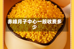 赤峰月子中心一般收费多少