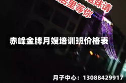 赤峰金牌月嫂培训班价格表
