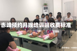 赤峰预约月嫂培训班收费标准