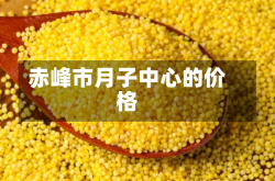 赤峰市月子中心的价格