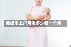 赤峰市上户月嫂多少钱一个月
