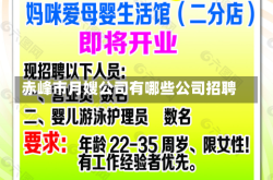 赤峰市月嫂公司有哪些公司招聘