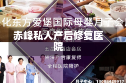 赤峰私人产后修复医院