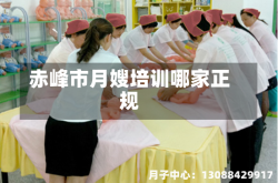 赤峰市月嫂培训哪家正规