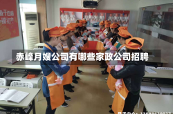 赤峰月嫂公司有哪些家政公司招聘