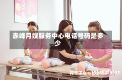 赤峰月嫂服务中心电话号码是多少