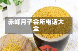 赤峰月子会所电话大全