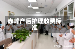 赤峰产后护理收费标准
