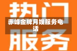 赤峰金牌月嫂服务电话