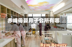 赤峰母婴月子会所有哪些