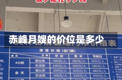 赤峰月嫂的价位是多少