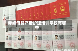 赤峰母婴产后护理培训学校有哪些
