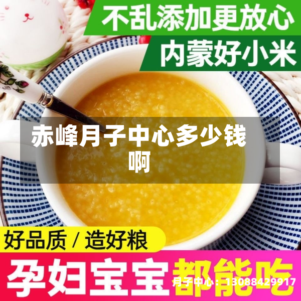 赤峰月子中心多少钱啊