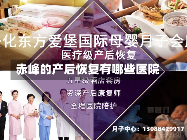 赤峰的产后恢复有哪些医院