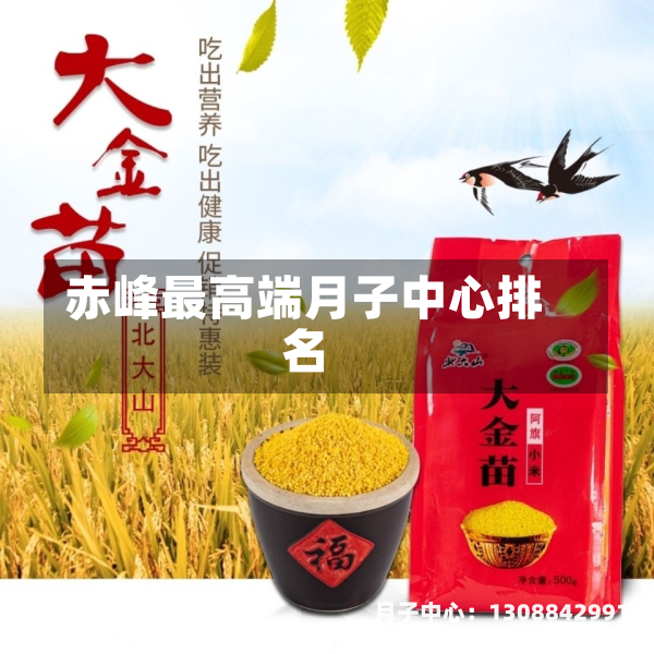 赤峰最高端月子中心排名
