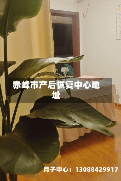 赤峰市产后恢复中心地址