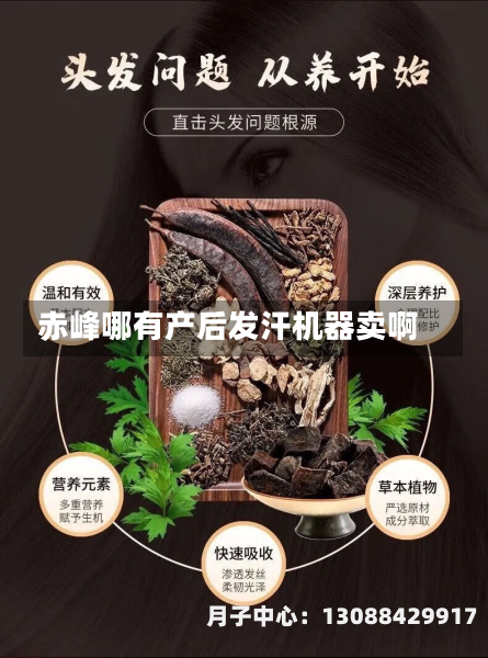赤峰哪有产后发汗机器卖啊