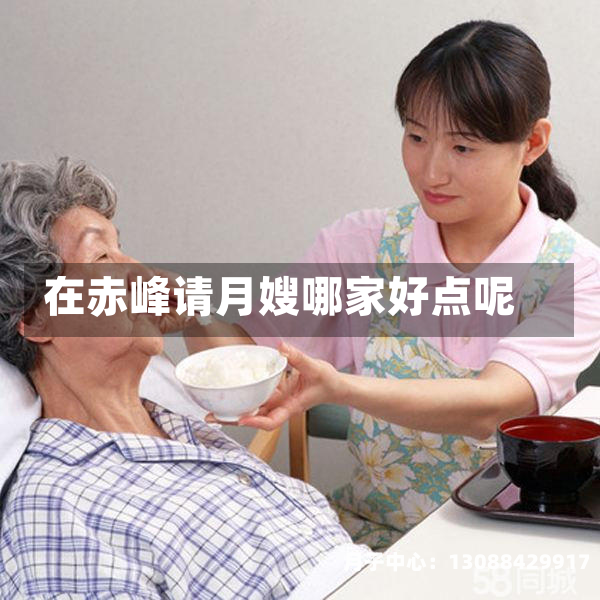 在赤峰请月嫂哪家好点呢