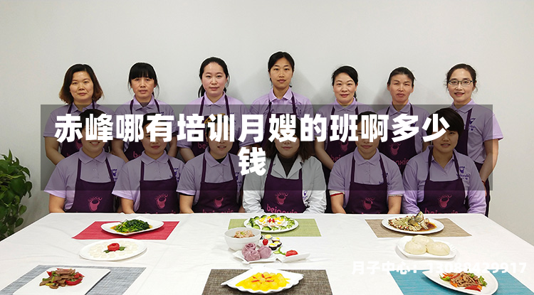 赤峰哪有培训月嫂的班啊多少钱