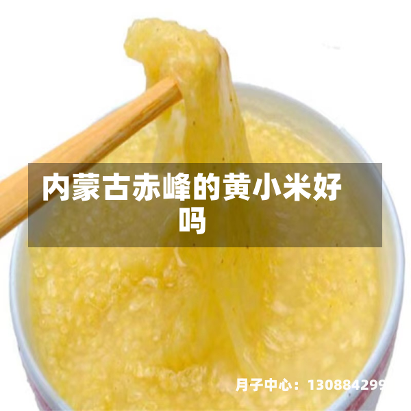 内蒙古赤峰的黄小米好吗