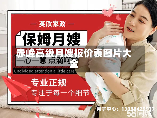 赤峰高级月嫂报价表图片大全