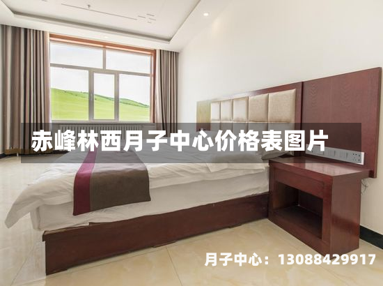 赤峰林西月子中心价格表图片