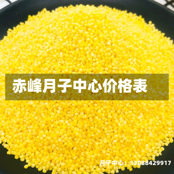 赤峰月子中心价格表