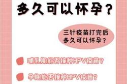 备孕几个月可以打疫苗