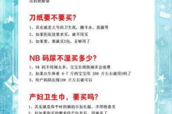 孕妇夏季待产包清单有哪些