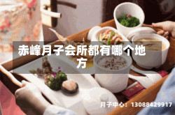 赤峰月子会所都有哪个地方