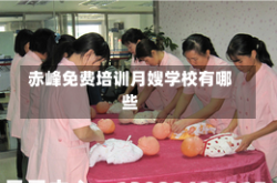 赤峰免费培训月嫂学校有哪些