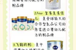 中国十大婴儿奶粉如何排名