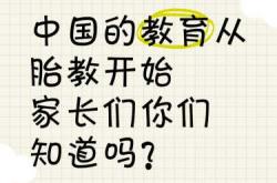 中国当代胎教观点包括什么