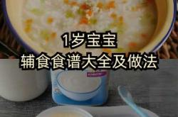 一岁宝宝辅食大全有哪些