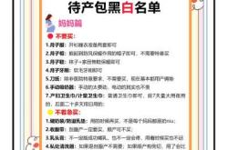 待产包目录有哪些